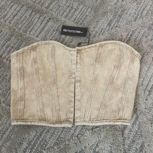 Pretty Little Thing corset top